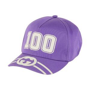 GUCCI 100th Anniversary Aria Baseball Cap Purple Men's Hat M